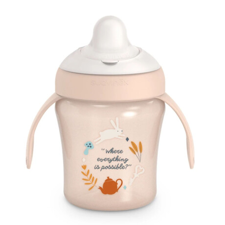 Vaso Aprendizaje Antiderrame Suavinex Bebés +6M 200Ml Wonder Rosa
