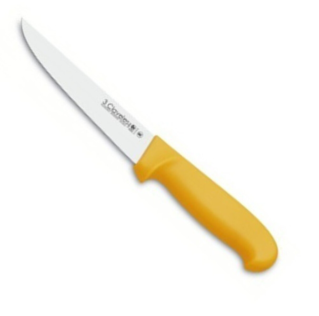 Cuchillo 3 Claveles Carnicero 15cm 1374 m/amarillo 