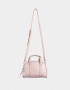 Bowling Noche Cartera Bowling Efecto Croco - Violeta Lila