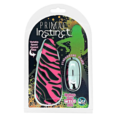Balita Vibradora Primal Instinct Golden Triangle Rosa Cebra