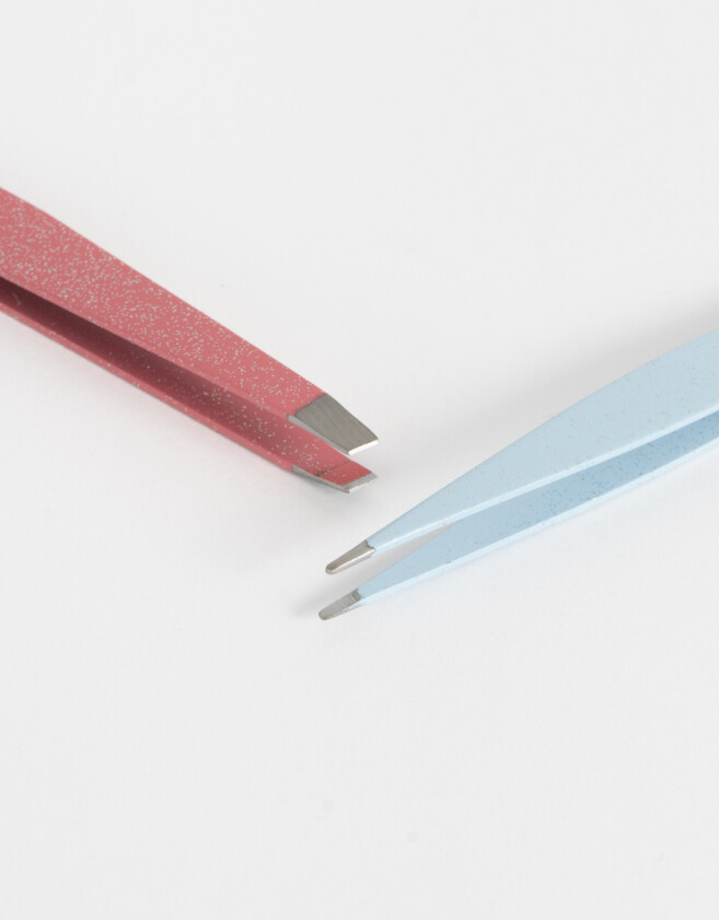 Complementos de Cosmética Set De Pinzas Para Depilar - Combinacion Bicolor