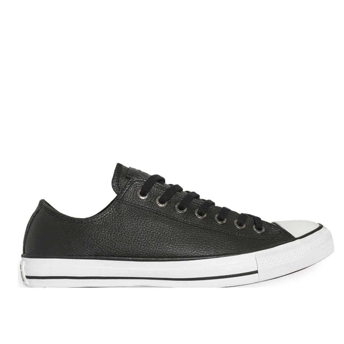 Championes Converse Chuck Taylor As Leather Hi Black Low - Low 