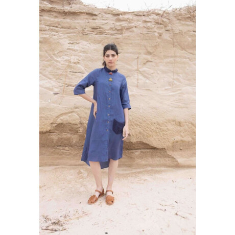 Túnica Japo Knit Azul marino