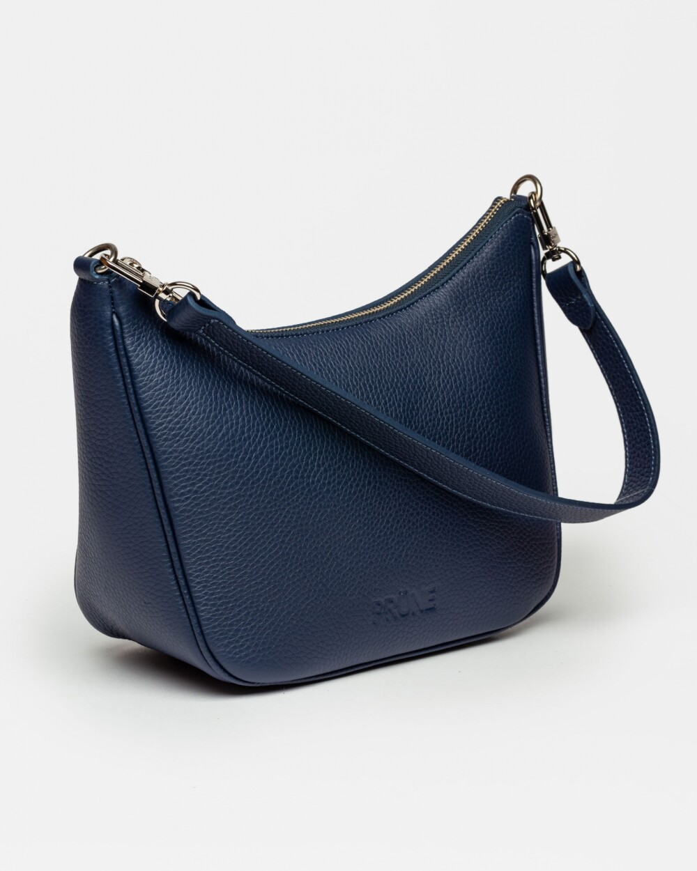 Bandolera Venice en cuero graneado Marine Blue