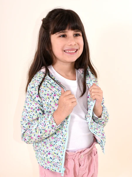 CAMPERA PRADERA VERDE AQUA