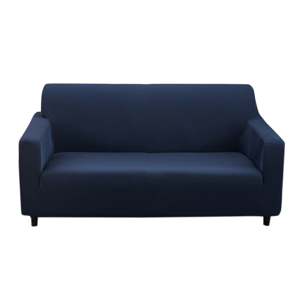 Funda Para Sofá 2 Cuerpos Cubre Sillón Lavable - Azul Oscuro 
