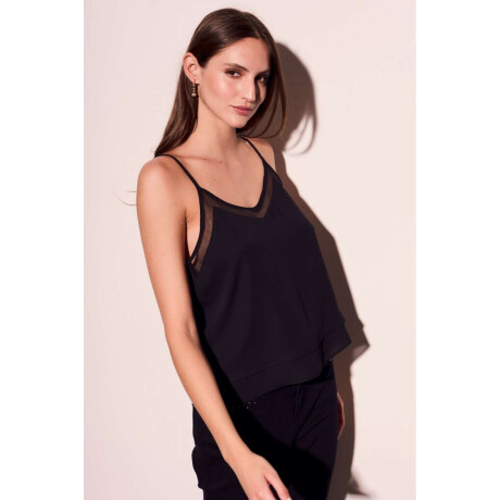 Blusa Lencera Negro