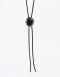 Collares Largos Piedra Collar Largo Piedra Vintage - Plateado