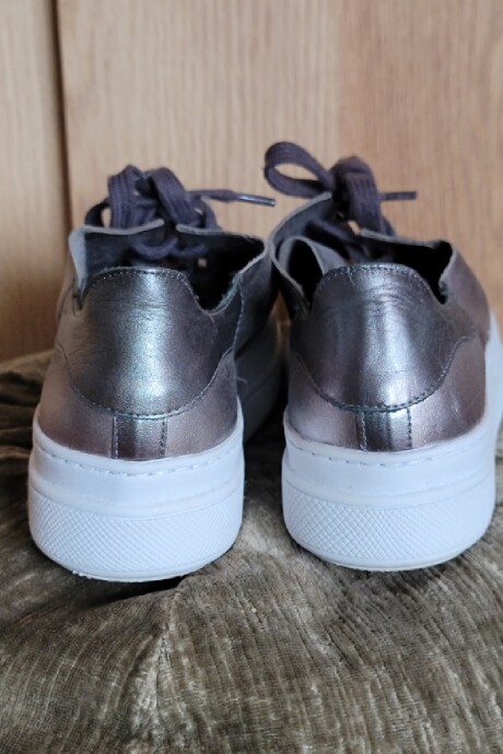 Zapatilla Aline High Peltre
