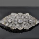 Pulsera Estilo Antiguo, En Oro 18K, Platino Y Brillantes Pulsera Estilo Antiguo, En Oro 18K, Platino Y Brillantes