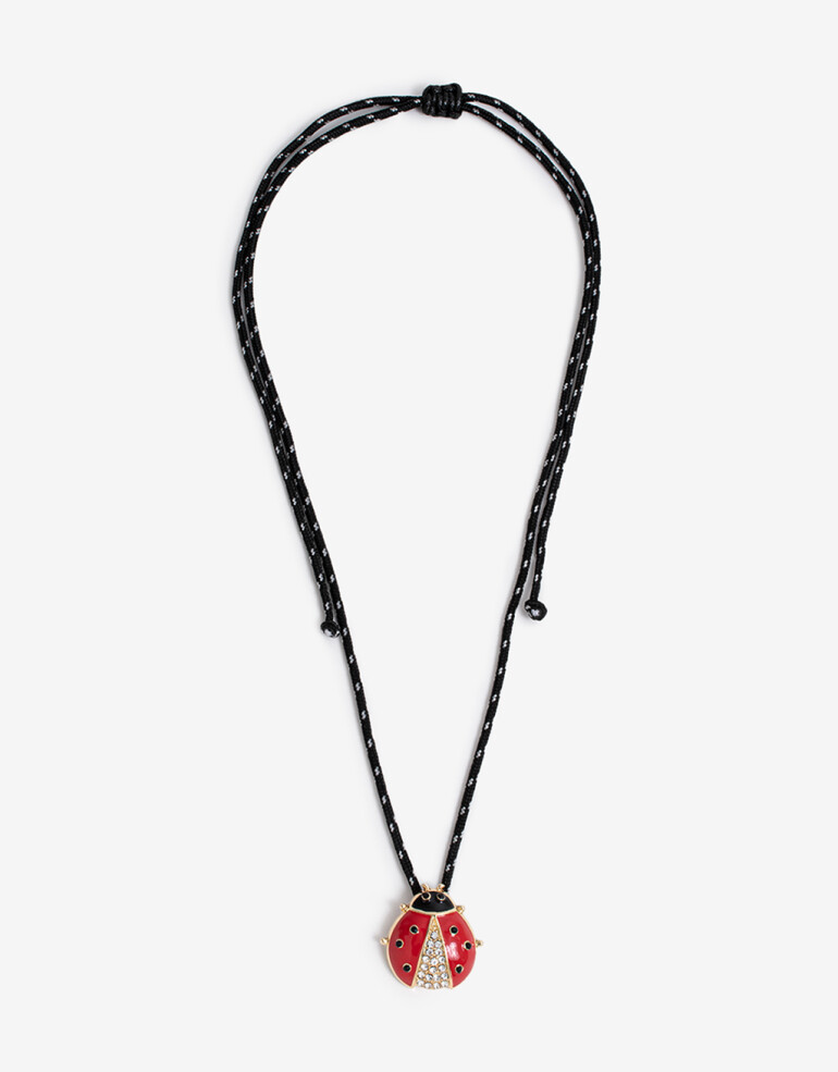 Collares Largos Color Collares Largos Lady Bug - Dorado