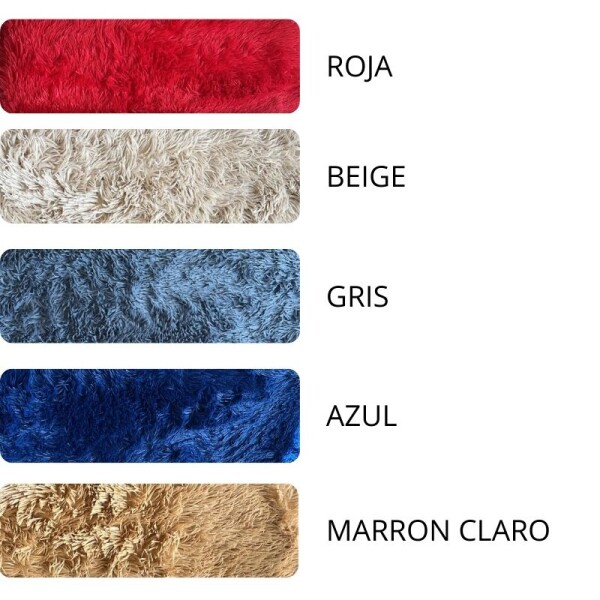ALFOMBRA SHAGGY 2 X 1.5 MT - POLIESTER VARIOS COLORES ALFOMBRA SHAGGY 2 X 1.5 MT - POLIESTER VARIOS COLORES