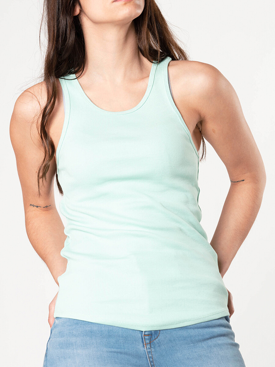 MUSCULOSA NUSAS23 REV - Menta 