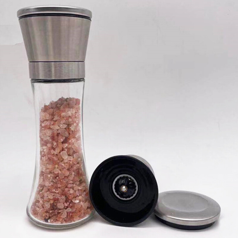 Molinillo de sal o pimienta TRANSPARENTE