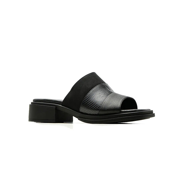 CASUAL TACO BAJO AITANA - KORIUM NEGRO
