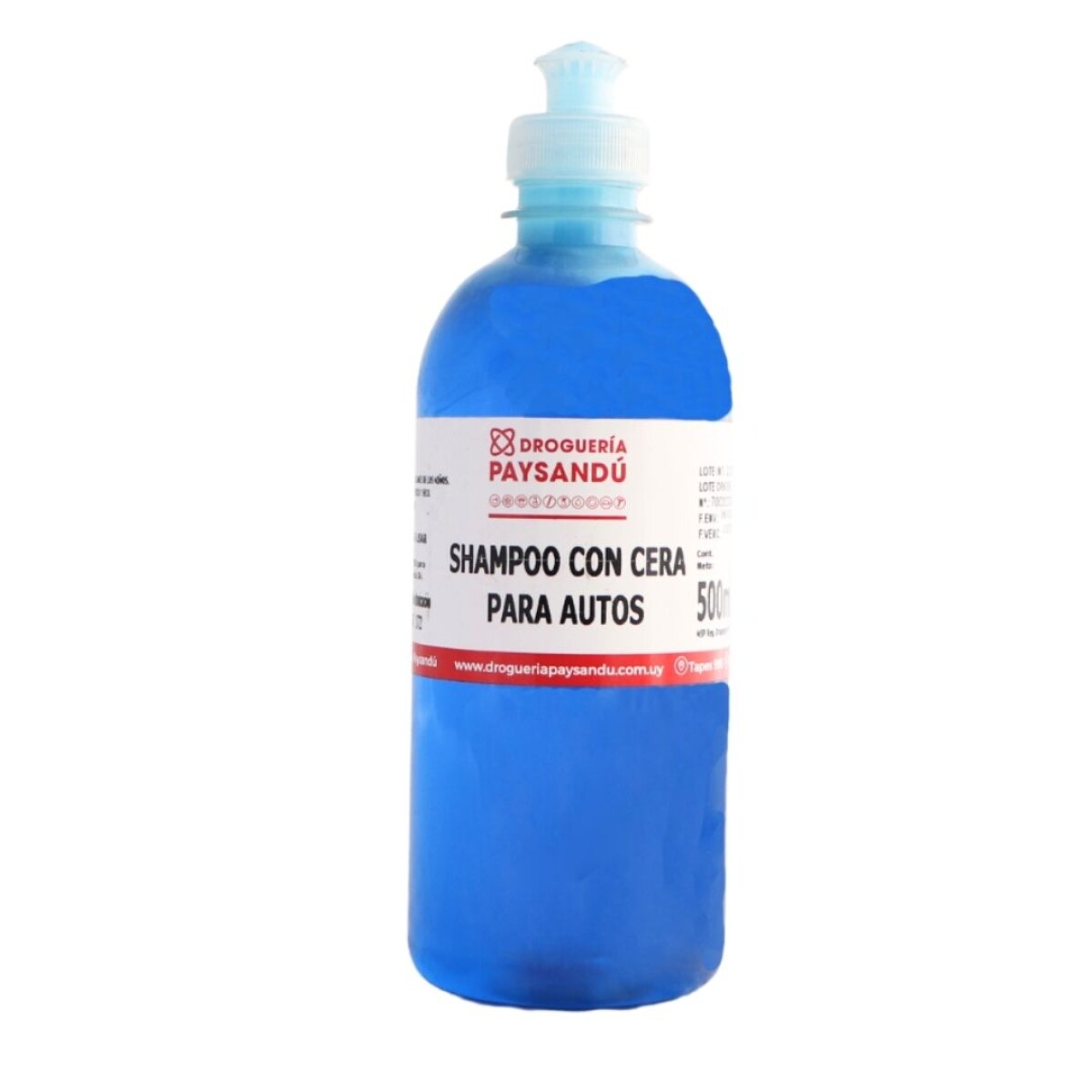 Shampoo con Cera para Autos - 500 mL 