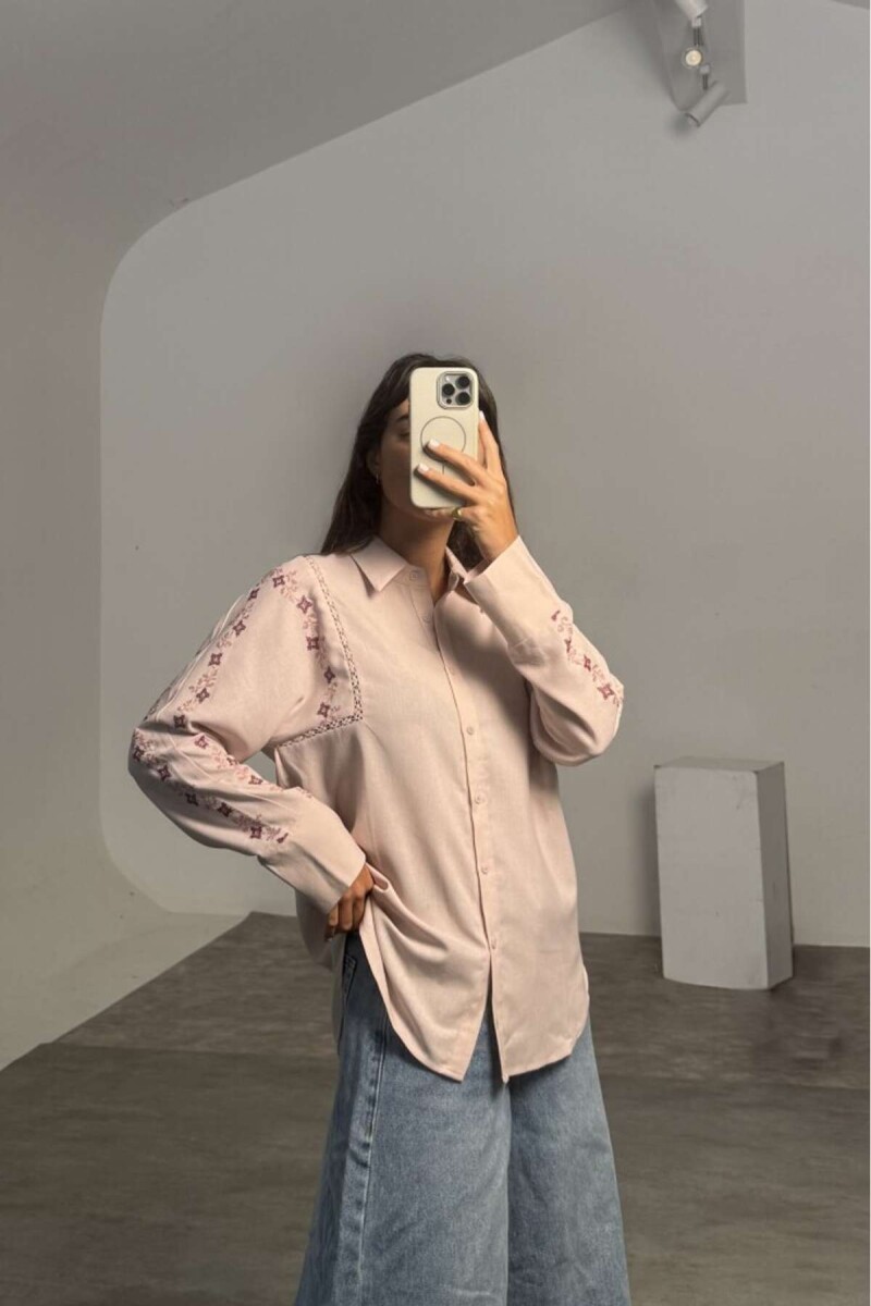 Camisa Flori - Pink 