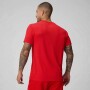 Polo The 24-7 Tee Dna Stripe Hombre Heated Red/classic White
