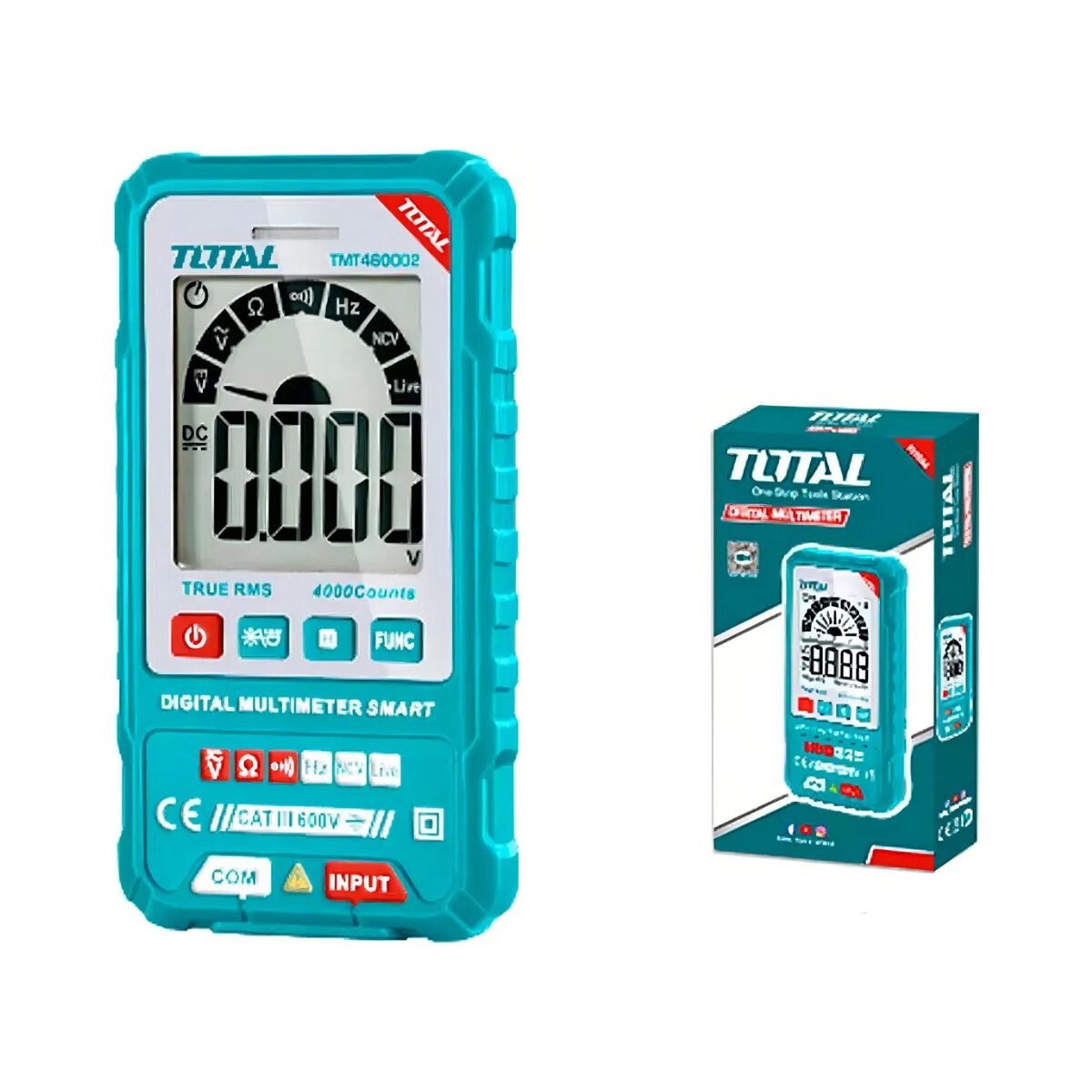 Multimetro Digital 600v Panall Lcd Total 