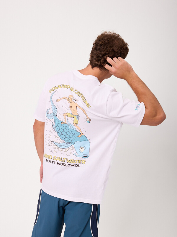 T-SHIRT GERONI RUSTY Blanco