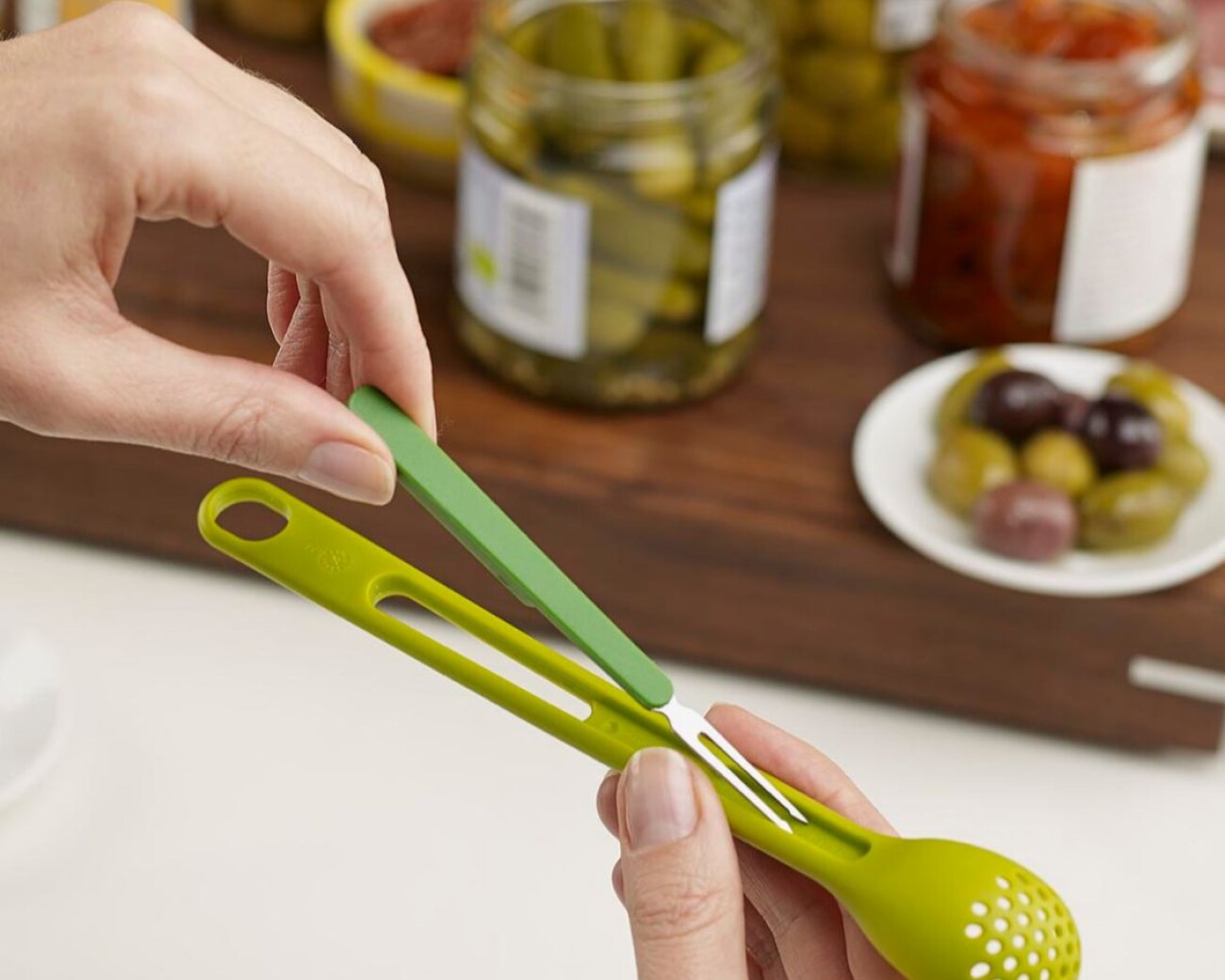 Set para Frascos Joseph Joseph Scoop&Pick™ Verde Set para Frascos Joseph Joseph Scoop&Pick™ Verde