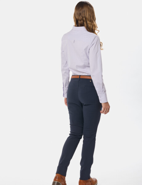 PANTALÓN CLÁSICO Marino