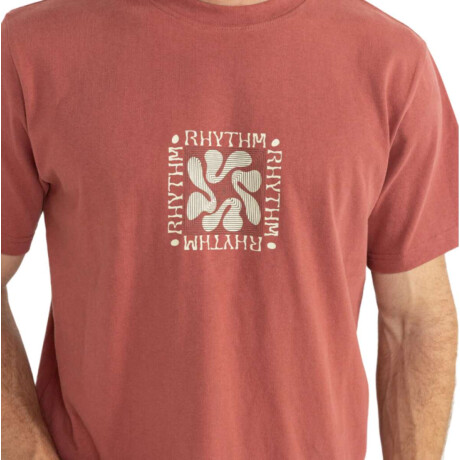 Remera Rhythm Grange Vintage Rojo