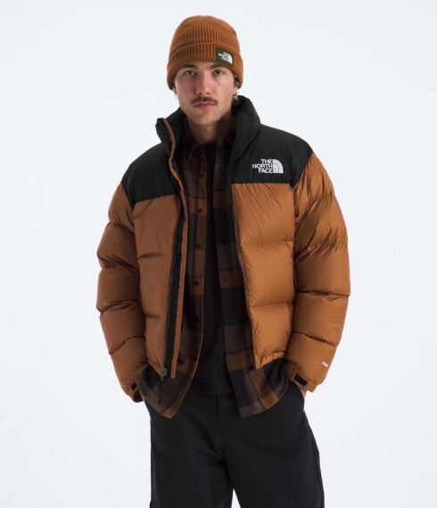 Campera de Pluma 1996 Nuptse hombre Burnt Umber/tnf Black