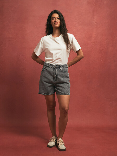 SHORT MACEIO GRIS CLARO