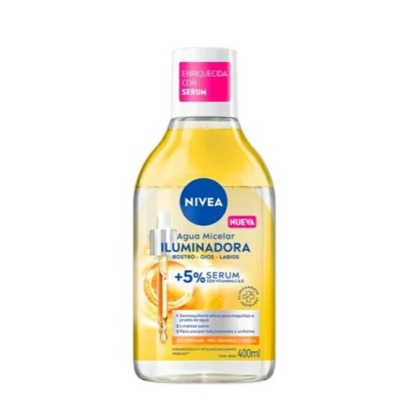 Agua Micelar Iluminadora 400 ml – Nivea Agua Micelar Iluminadora 400 ml – Nivea