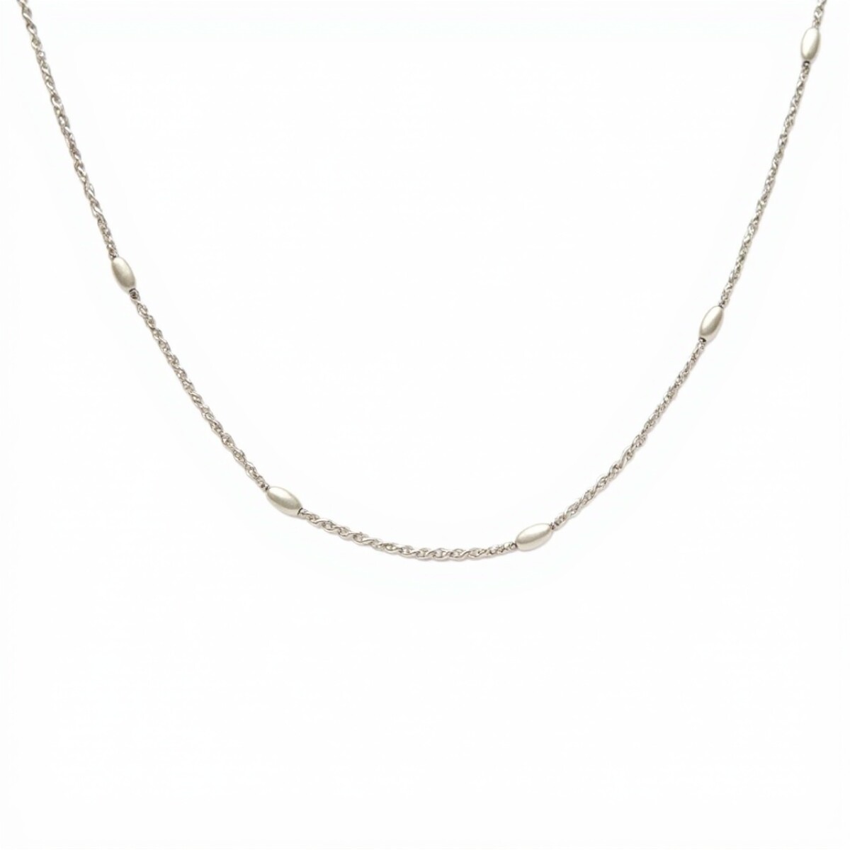 Cadena Gotas doble-Plata 925-Sin Piedra-CD3316 - sinpiedra 