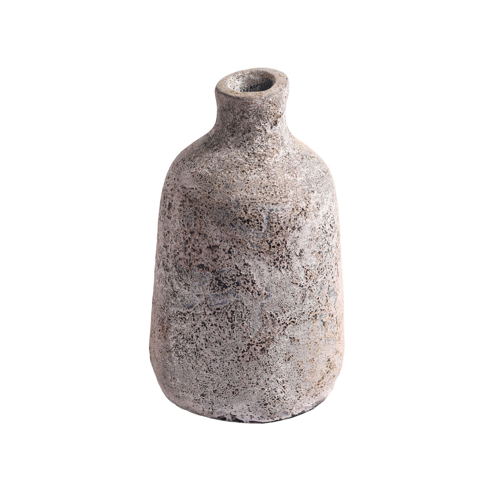 JARRÓN DECORATIVO CERAMICA BLANCO LUBANG M
