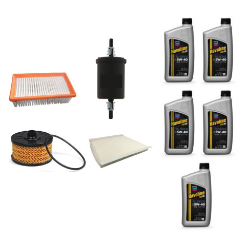 KIT DE FILTROS Y ACEITE 5W40 TEXACO Kit De Filtros Y Aceite 5w40 Texaco