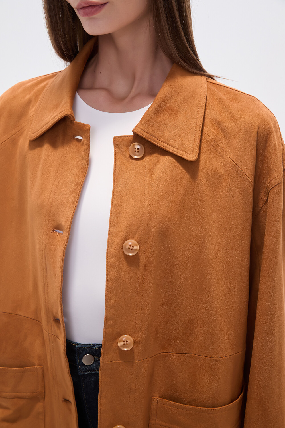 Chaqueta Olve Caramelo