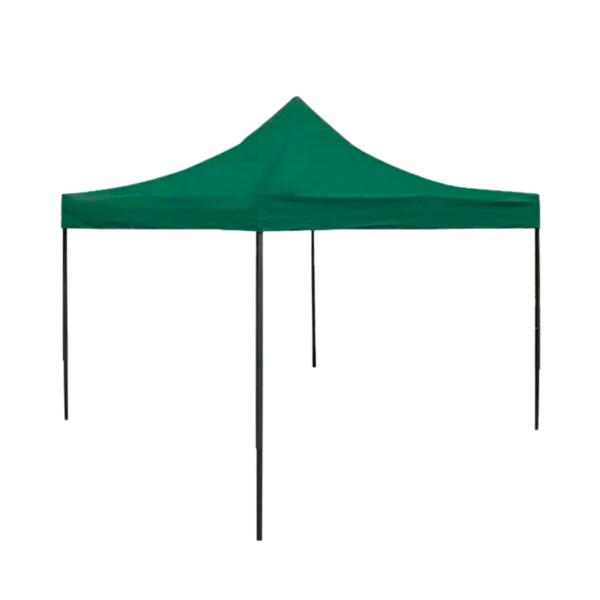 Gazebo Plegable 3x3 M Auto armable Toldo Playa Jardin Carpa Tela 600d IMBACK Color Verde Gazebo Plegable 3x3 M Auto armable Toldo Playa Jardin Carpa Tela 600d IMBACK Color Verde