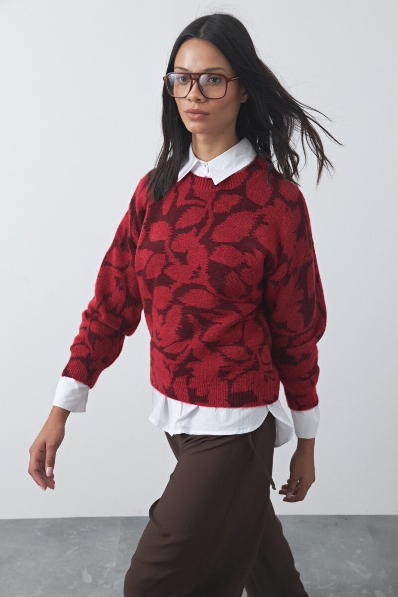 SWEATER ABANCAY - Rojo 