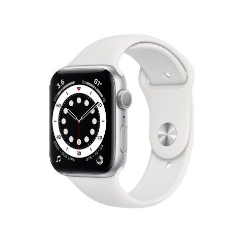 Apple Watch Series 6 44mm GPS Aluminio Plateado/Blanco