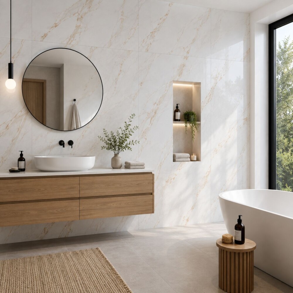 Por. Calacatta Radiance 60x120 Pulido y rectificado Por. Calacatta Radiance 60x120 Pulido Y Rectificado