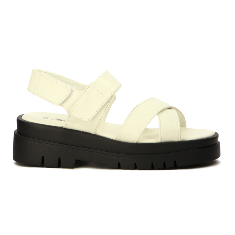 Sandalias Mujer Darkness Dana Blanco