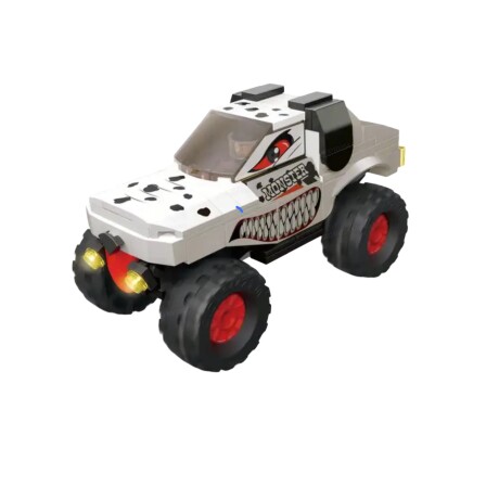 Bloques monster truck animals dálmata