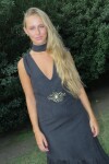 Ribbon Dress Negro