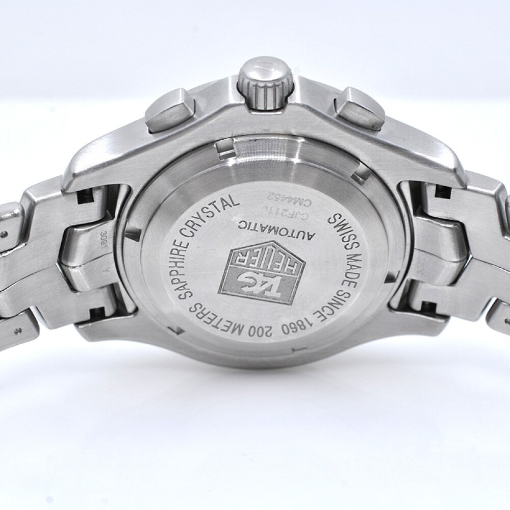 Tag Heuer Link CJF2110 cronógrafo automático 42 mm acero inoxidable Tag Heuer Link CJF2110 cronógrafo automático 42 mm acero inoxidable