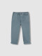 Pantalon Cintura Elastica Petroleo Claro