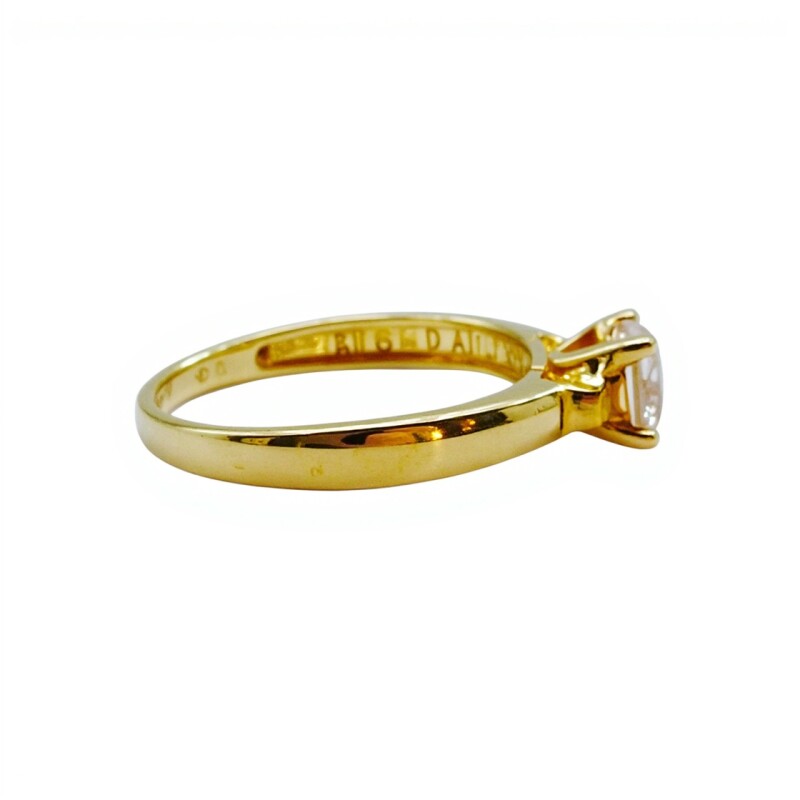 Anillo-Oro bajo-Piedra Zirconia-AN8047 conpiedra