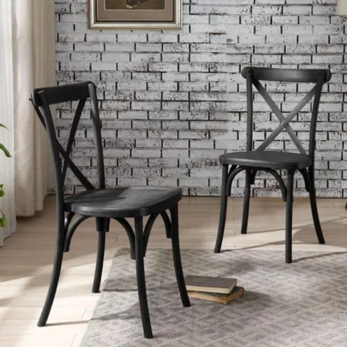 Silla Vienesa de Jardin - NEGRO 