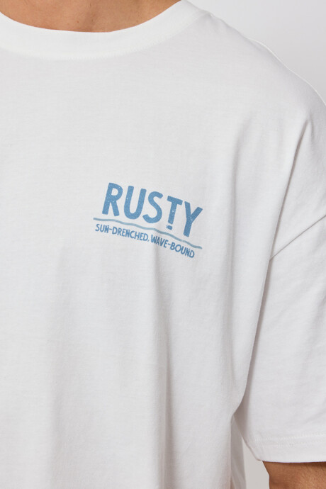 T-SHIRT RAEL RUSTY Blanco