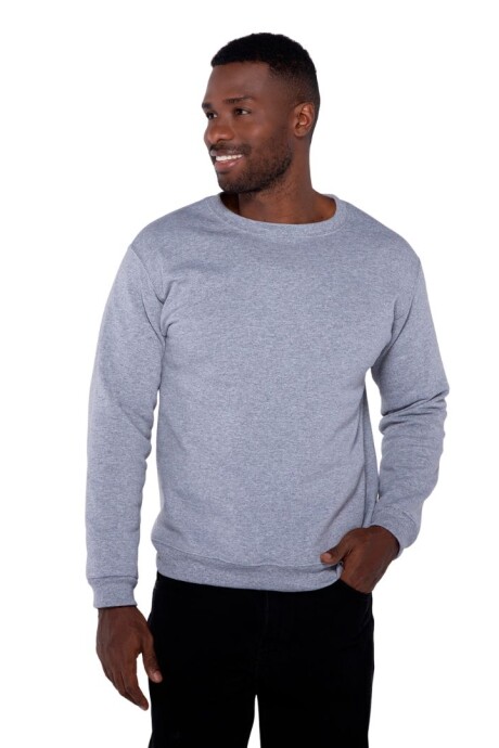 Buzo de felpa a la base Gris jaspe