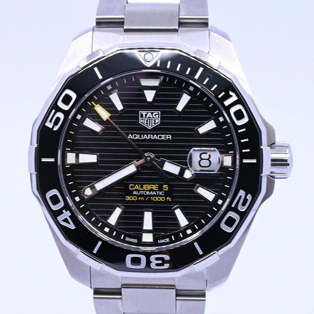 TAG Heuer Aquaracer WAY201A automático calibre 5 caja 43 mm. En excelente condición. TAG Heuer Aquaracer WAY201A automático calibre 5 caja 43 mm. En excelente condición.