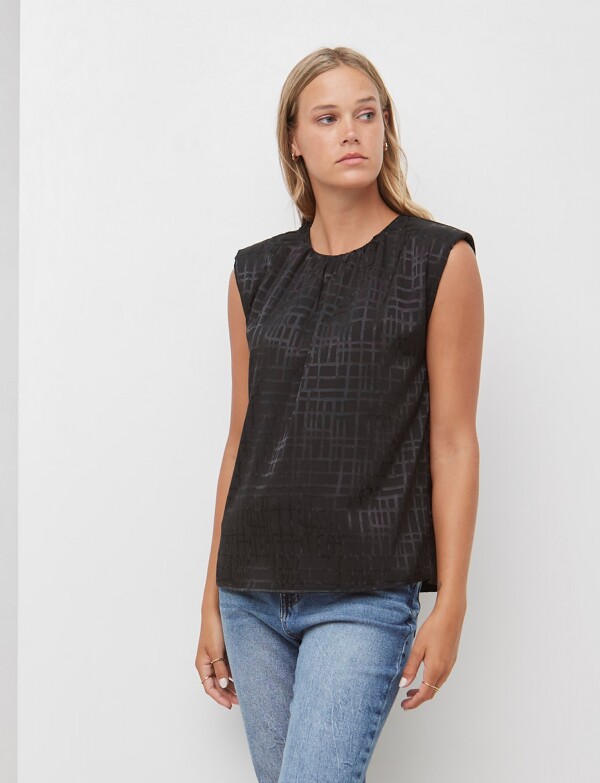 Blusa Noche S/m NEGRO