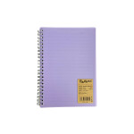 Cuaderno Tamano A5 Con Renglones De 80 Hojas Color Pastel Lila